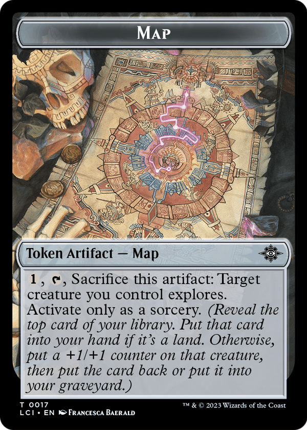 Map (TLCI-017) - The Lost Caverns of Ixalan Tokens