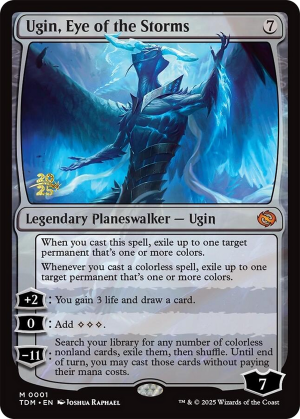 Ugin, Eye of the Storms (PRE-001) - Prerelease Cards Foil