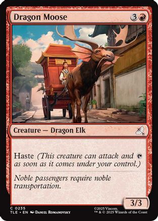 Dragon Moose (0235) (TLE-235) - Avatar: The Last Airbender: Eternal-Legal Foil