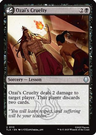 Ozai's Cruelty (TLA-113) - Avatar: The Last Airbender