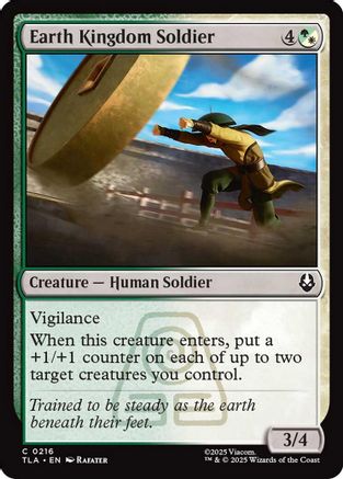 Earth Kingdom Soldier (TLA-216) - Avatar: The Last Airbender