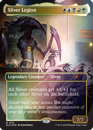Sliver Legion (1310) (Rainbow Foil) (SLD-1310) - Secret Lair Drop Series Foil