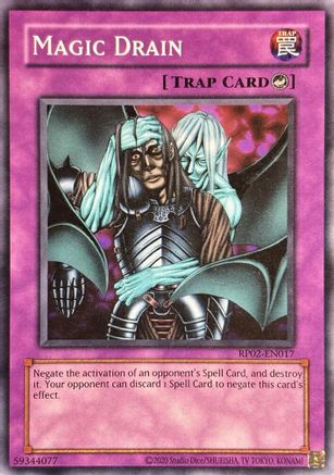 Magic Drain (RP02-EN017) - Retro Pack 2 (2020 Date Reprint) Unlimited