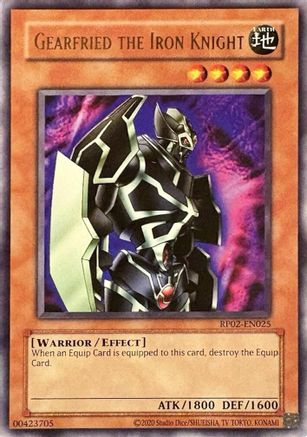 Gearfried the Iron Knight (RP02-EN025) - Retro Pack 2 (2020 Date Reprint) Unlimited
