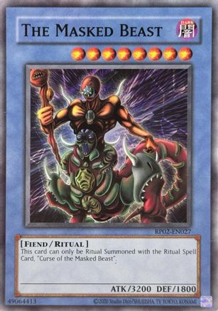 The Masked Beast (RP02-EN027) - Retro Pack 2 (2020 Date Reprint) Unlimited