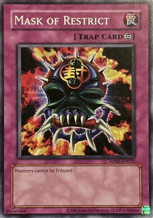 Mask of Restrict (RP02-EN031) - Retro Pack 2 (2020 Date Reprint) Unlimited