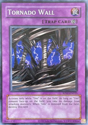 Tornado Wall (RP02-EN033) - Retro Pack 2 (2020 Date Reprint) Unlimited