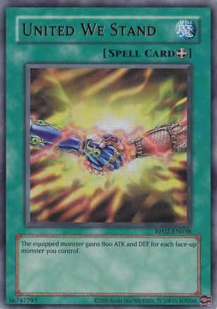 United We Stand (RP02-EN038) - Retro Pack 2 (2020 Date Reprint) Unlimited