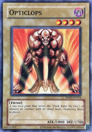 Opticlops (RP02-EN053) - Retro Pack 2 (2020 Date Reprint) Unlimited