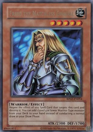 Freed the Matchless General (RP02-EN054) - Retro Pack 2 (2020 Date Reprint) Unlimited