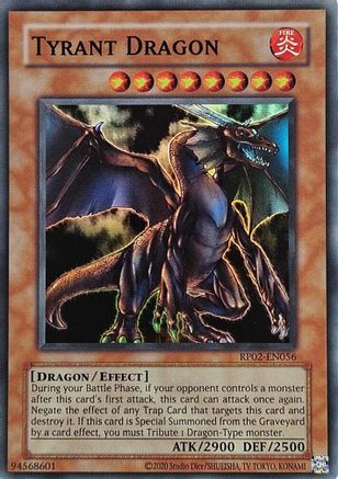 Tyrant Dragon (RP02-EN056) - Retro Pack 2 (2020 Date Reprint) Unlimited
