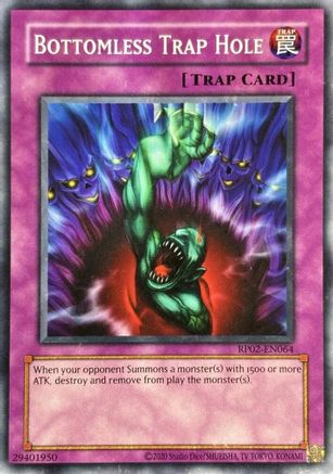 Bottomless Trap Hole (RP02-EN064) - Retro Pack 2 (2020 Date Reprint) Unlimited