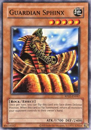 Guardian Sphinx (RP02-EN067) - Retro Pack 2 (2020 Date Reprint) Unlimited