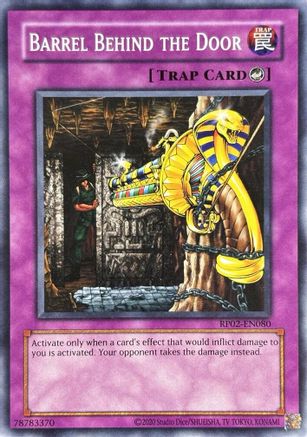 Barrel Behind the Door (RP02-EN080) - Retro Pack 2 (2020 Date Reprint) Unlimited