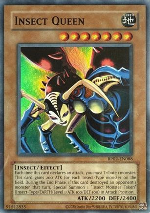 Insect Queen (RP02-EN088) - Retro Pack 2 (2020 Date Reprint) Unlimited