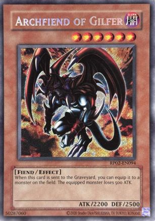 Archfiend of Gilfer (RP02-EN094) - Retro Pack 2 (2020 Date Reprint) Unlimited