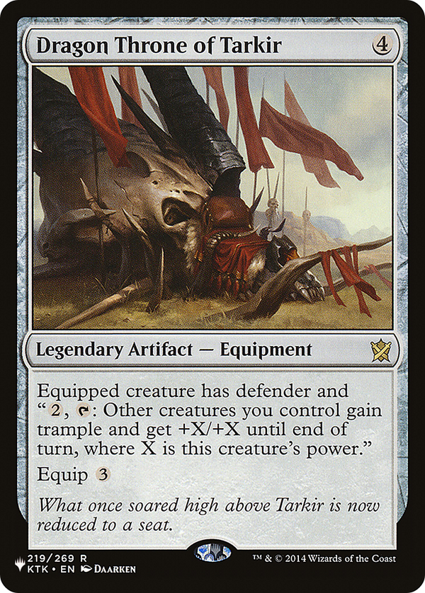 Dragon Throne of Tarkir (LIST-KTK-219) - The List