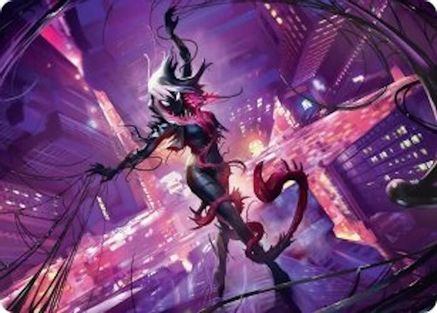 Gwenom, Remorseless Art Card (AASPM-008) - Art Series: Marvel's Spider-Man