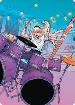 Gwen Stacy Art Card (34/54) (AASPM-034) - Art Series: Marvel's Spider-Man