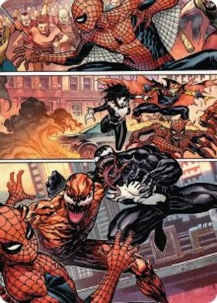Maximum Carnage Art Card (AASPM-046) - Art Series: Marvel's Spider-Man