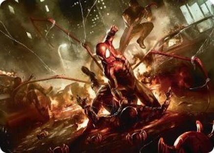 Superior Spider-Man Art Card (AASPM-032) - Art Series: Marvel's Spider-Man