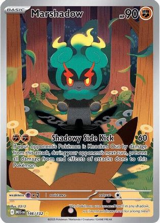 Marshadow 146/132  - Holofoil ME01 Mega Evolution - Illustration Rare (143714967)