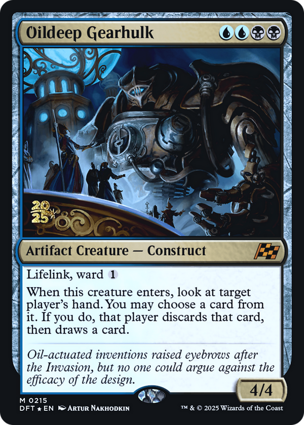 Oildeep Gearhulk (PRE-215) - Prerelease Cards Foil