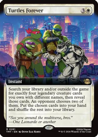 Turtles Forever (Extended Art) (TMT-261) - Teenage Mutant Ninja Turtles