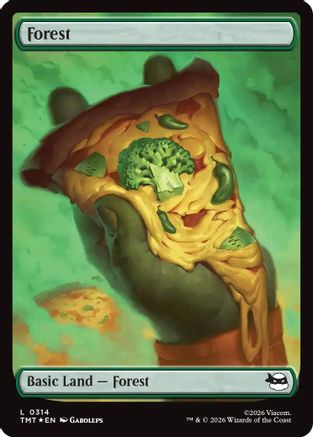 Forest (0314) (Surge Foil) (TMT-314) - Teenage Mutant Ninja Turtles Foil