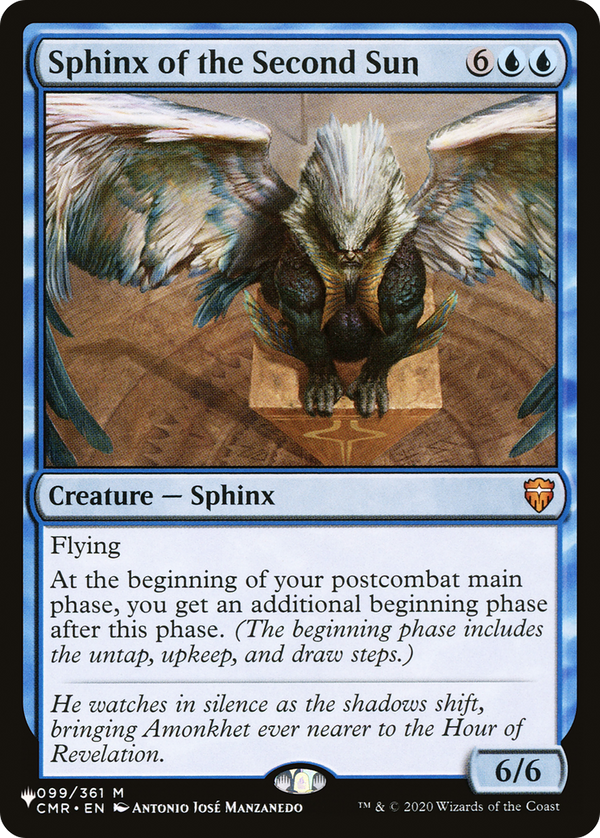 Sphinx of the Second Sun (LIST-CMR-99) - The List