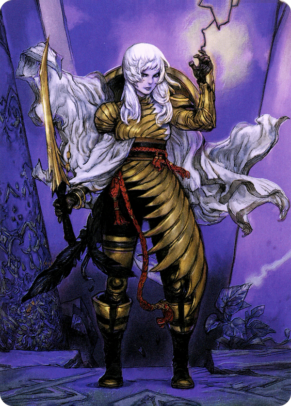 The Wandering Emperor // The Wandering Emperor (ANEO-049) - Neon Dynasty Art Series (Borderless) Foil