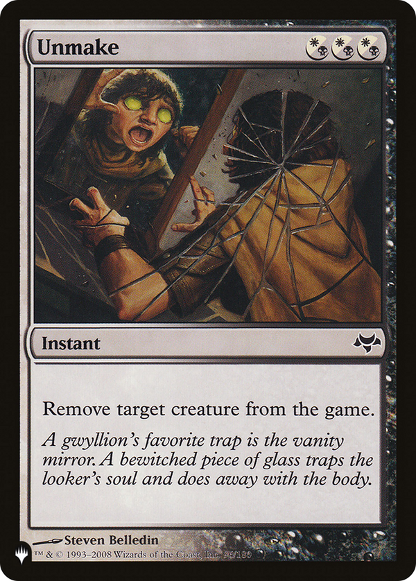 Unmake (LIST-EVE-96) - The List