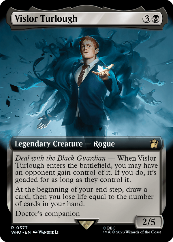 Vislor Turlough (Extended Art) (WHO-377) - Doctor Who: (Extended Art)