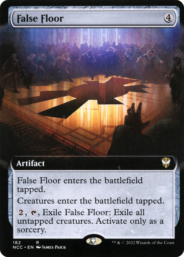 False Floor (Extended Art) (NCC-182) - New Capenna Commander: (Extended Art)