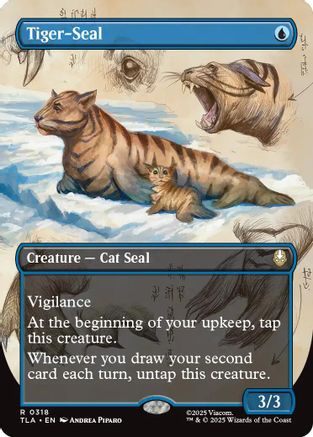 Tiger-Seal (Borderless) (TLA-318) - Avatar: The Last Airbender