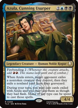 Azula, Cunning Usurper (TLA-208) - Avatar: The Last Airbender