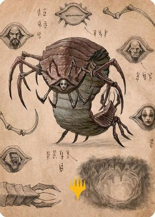 Koh, the Face Stealer 2 Art Card (Gold-Stamped Planeswalker Symbol) (ASTLA-034) - Art Series: Avatar: The Last Airbender
