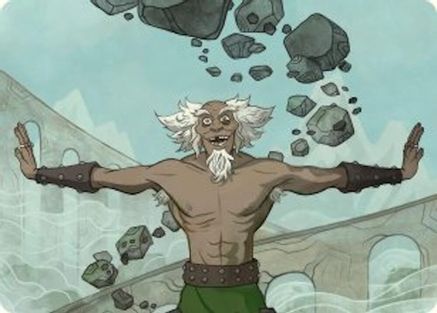 Bumi, Unleashed Art Card (ASTLA-046) - Art Series: Avatar: The Last Airbender