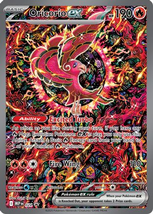 Oricorio ex 024  - Holofoil ME Mega Evolution Promo - Promo (147646734)