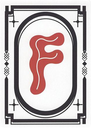 Letter Card - F (SLC-) - Secret Lair Countdown Kit