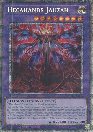 Hecahands Jauzah (Starlight Rare) (PHRE-EN006) - Phantom Revenge 1st Edition