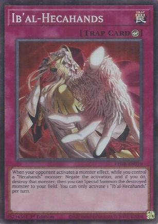 Ib'al-Hecahands (Super Rare) (PHRE-EN010) - Phantom Revenge 1st Edition