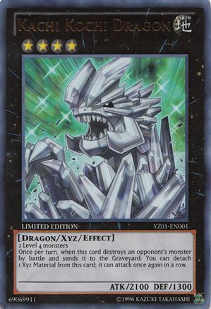 Kachi Kochi Dragon (YZ01-EN001) - Yu-Gi-Oh! ZEXAL Manga Promotional Cards Limited