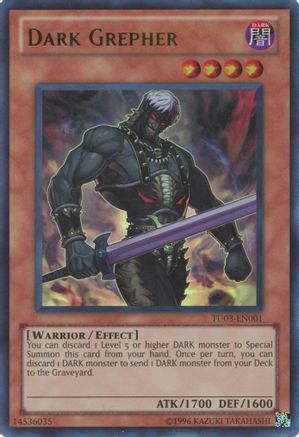 Dark Grepher (TU03-EN001) - Turbo Pack: Booster Three Unlimited