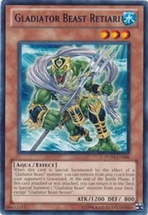 Gladiator Beast Retiari (TU03-EN006) - Turbo Pack: Booster Three Unlimited