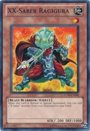 XX-Saber Ragigura (TU03-EN008) - Turbo Pack: Booster Three Unlimited