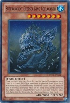 Superancient Deepsea King Coelacanth (TU03-EN014) - Turbo Pack: Booster Three Unlimited