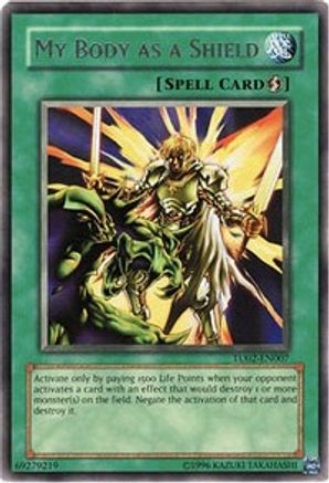 My Body as a Shield (TU02-EN007) - Turbo Pack: Booster Two Unlimited