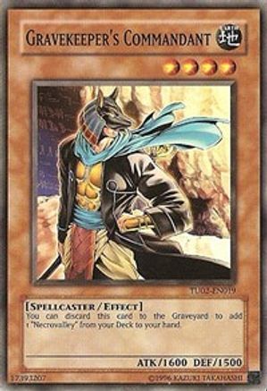 Gravekeeper's Commandant (TU02-EN019) - Turbo Pack: Booster Two Unlimited