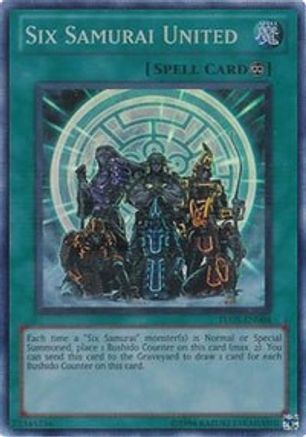 Six Samurai United (TU05-EN004) - Turbo Pack: Booster Five Unlimited